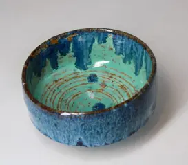 Max Modolo - "Wabi-Sabi" Chun Glaze Kom - Steengoed