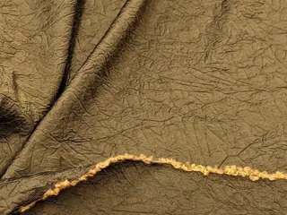 Dubbele breedte gerimpelde taftstof - 660 x 300 cm - Taft - Eind 20e eeuw