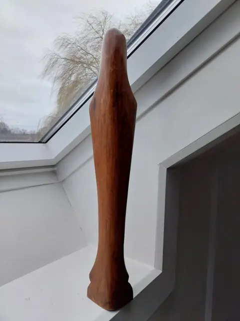 Beeld (1) - Art Deco - tropisch hardhout