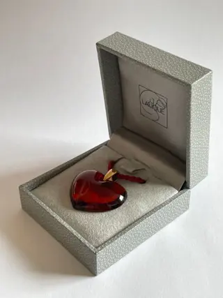 Lalique - “Tendre coeur” (boxed) - Hanger - Kristal