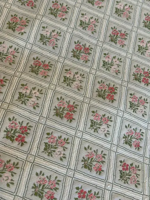 300 x 300 cm - damaststof, San leucio lampas - Hars/polyester, Katoen, Zijde, viscose - 21e eeuw