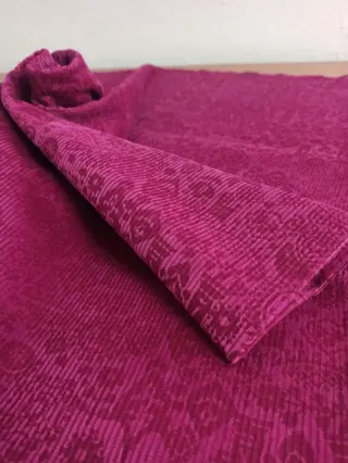 150 x 120 cm - Elegante Italiaanse fluwelen stof - Katoen - 21e eeuw