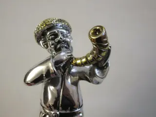 ami - jood blazende sjofar judaica - .925 zilver, Composiet