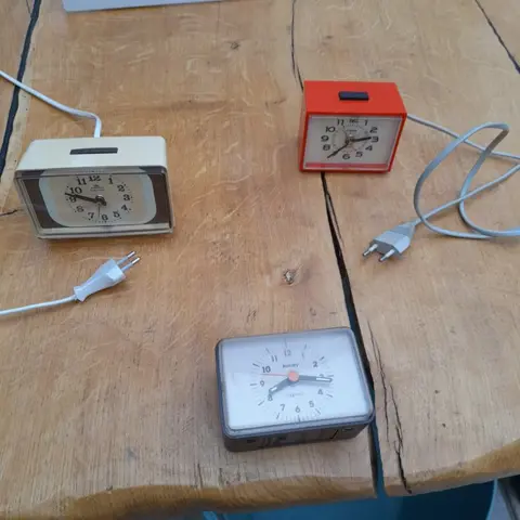 Wekker - kunstof - Jaren 60/70