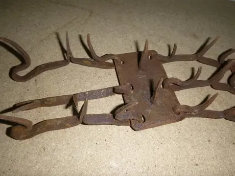 astesania - carlanca band mastiffs (1) - Abstract - IJzer (gegoten/gesmeed)