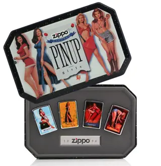 Zippo Aanstekers - Zippo Salutes Pin Up Girls - Zippo 1996