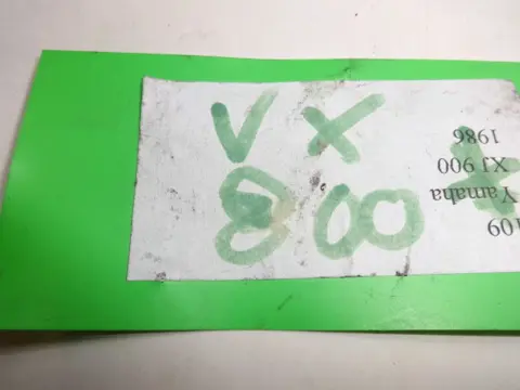 HANDVAT ACHTER Suzuki VX 800 1990 - 1997