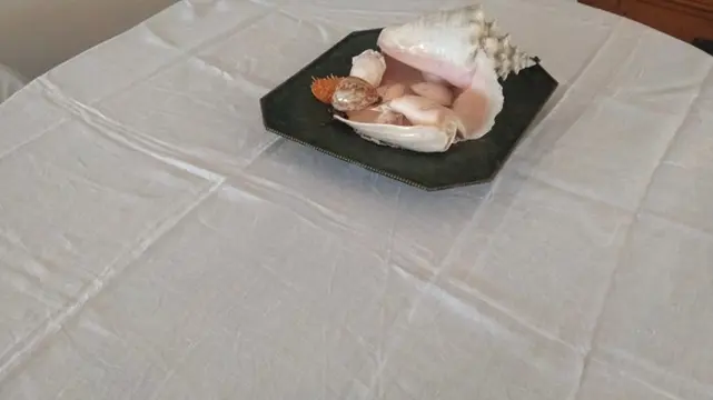 2 delen linnen stof - (180 x 175 cm + 115 x 65 cm) - Linnen - Eind 20e eeuw