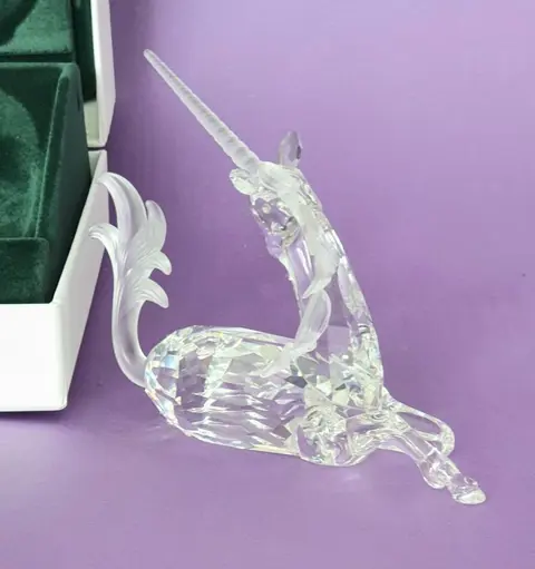 Swarovski - Beeld(je), SCS - Annual Edition 1996 - Unicorn - 191727 - Kristal