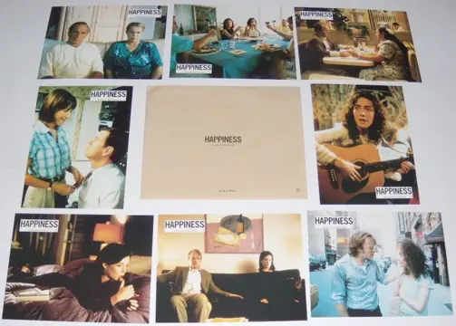 HAPPINESS lobbycard set.