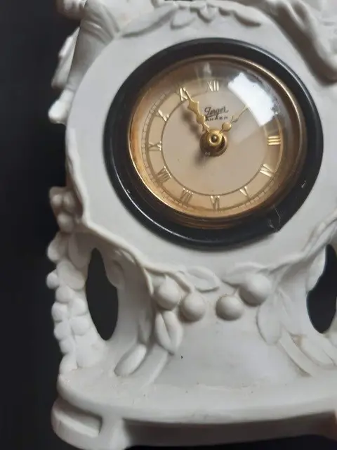 Staande klok - biscuit - Begin 20e eeuw