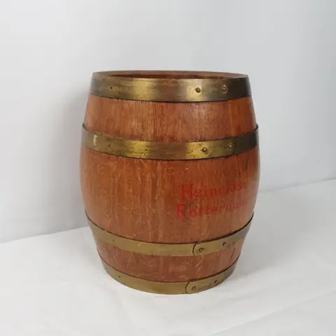 Heineken vaatje - Hout