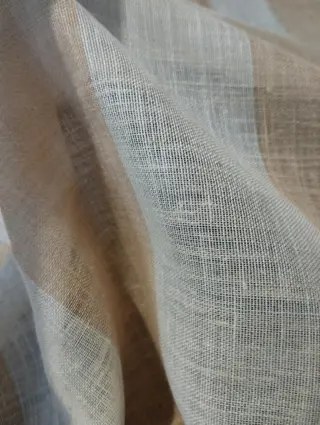 Weelderig gesneden zuiver linnen - 490 x 140 cm - Linnen - 2020