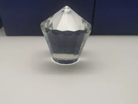 Max Schreck - Swarovski - Zeer zeldzame CAL presse-papier carrousel zonder doos (1) - Kristal