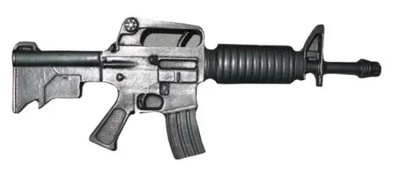 Broek gesp " Machine geweer "