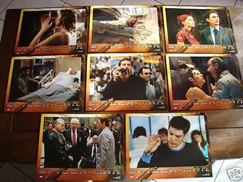 SPIDER - MAN lobbycard set.