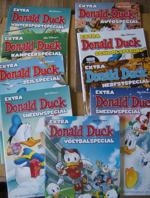 Extra donald duck specials adv 3854