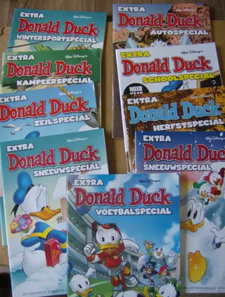 Extra donald duck specials adv 3854