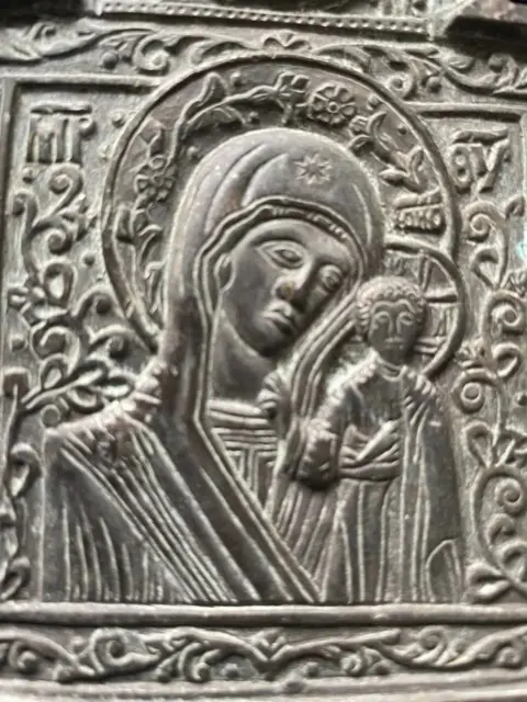 Drieluik, Reis-icoon - Legering