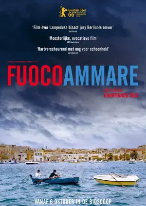 FUOCOAMMARE ( VUUR OP ZEE ) filmposter.