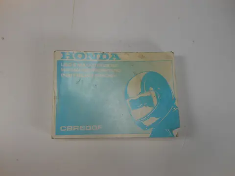INSTRUCTIEBOEKJE Honda CBR 600 F 1991 - 1994 / 1995 - 1998