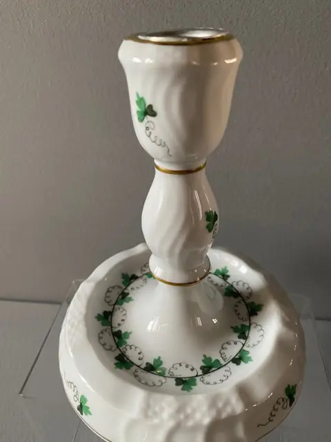 Herend - kandelaar met peterselie motief - Porselein