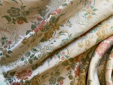 2 x 300 x 145 cm - san leucio damaststof liefdesknoop (2) - Hars/polyester, Katoen, Zijde - 21e eeuw