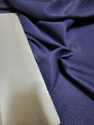 Prachtige effen katoenen stof - 484 x 140 cm - Katoen, Katoen mix - Eind 20e eeuw