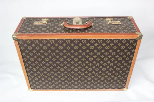 V R Diann - V R Diann - Brocante Koffers (2) - Canvas, leer en metaal