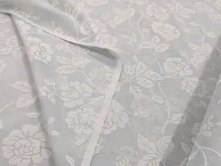 Groot deel gordijn met Devorè-effect 620 x 300 cm - Organza, viscose - 21e eeuw