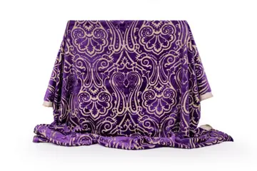 4.90 x 1.40 meter !! Geweldig 100% made in Italy jacquard fluweel - Katoen, ander - 21e eeuw