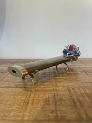 Roy Cohen - Grote caleidoscoop - Messing, Glas