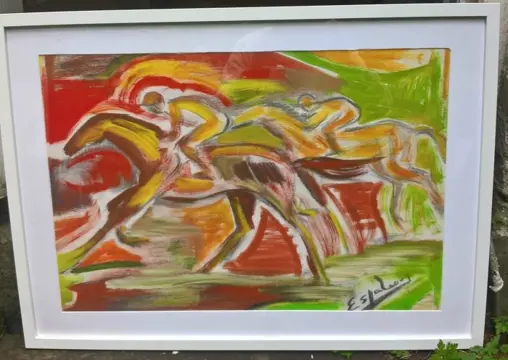 ESPALIOUX Joseph, 1921-1986 (France) jockeys