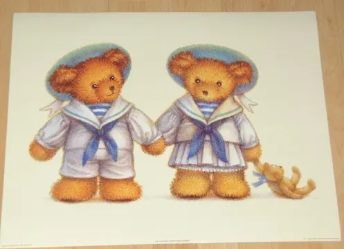 POSTER 50X40 CM KINDER DIVERSEN COLL 1 NIEUW