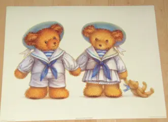 POSTER 50X40 CM KINDER DIVERSEN COLL 1 NIEUW