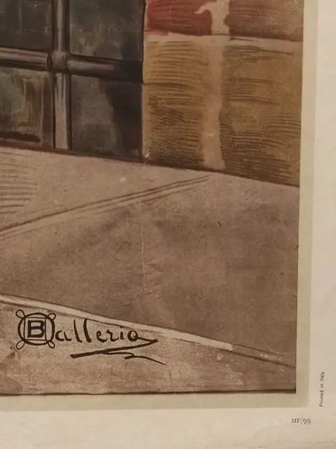 Ballerio - Poster (1) - Art Deco - Papier