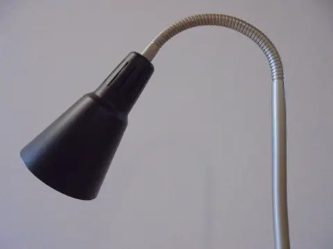 Vintage Retro Bureaulamp - metaal