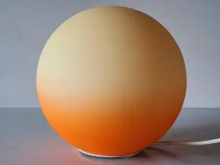 Honsel Leuchten - Duitse lamp "Mars" - Glas, Legering