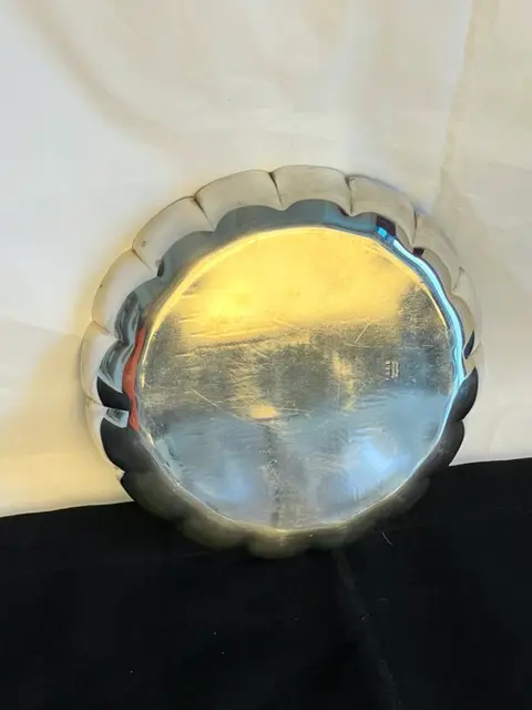 herdenkingsaarbeienschotel (1) - Zilver verguld