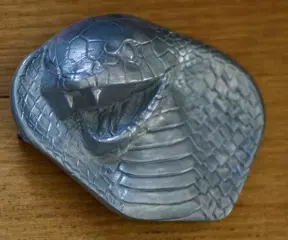 Buckle / gesp " Cobra kop "
