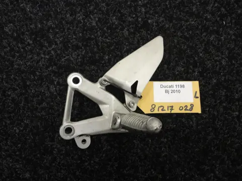 LINKER SCHETSPLAAT Ducati 1198 2009 - 2011