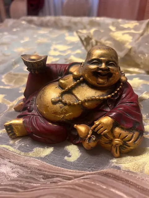 Gordo Boeddha in hars (1) - Hars/polyester