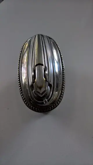 Ronson - Aansteker - Romantisch - Verzilverd