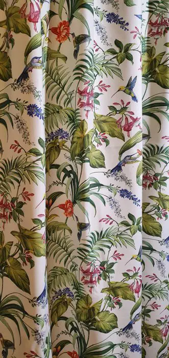 Exclusieve meubelstof met Hummingbird - 300x280cm - Katoen - 21e eeuw