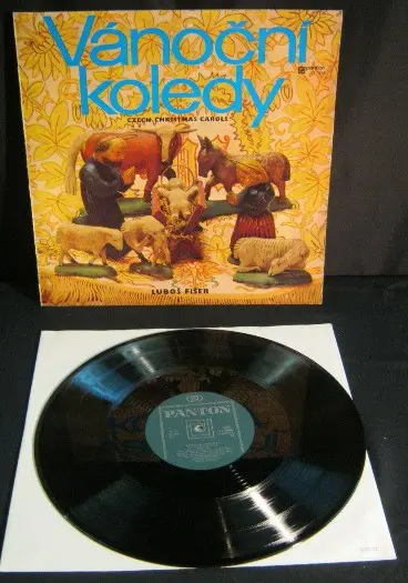 LP Tjechische Kerstmuziek , Lubo Fier -Vánoní Koledy,1969