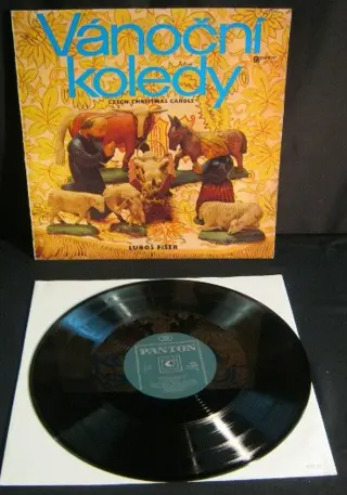 LP Tjechische Kerstmuziek , Lubo Fier -Vánoní Koledy,1969
