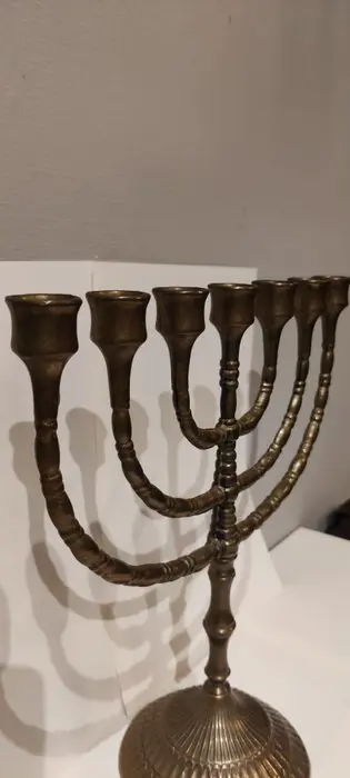 Menora (1) - Brons, Messing