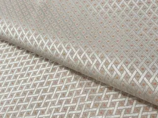 Kostbare San Leucio damaststof met geweven decoratie - 290 x 180 cm - Katoen - 21e eeuw