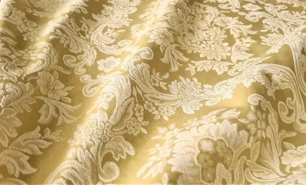 Mooie dubbelhoge stof San Leucio - 600 x 165 cm - Hars/polyester, Katoen, Zijde - 21e eeuw