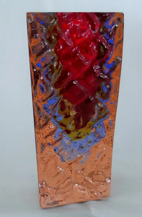 Paolo Rubelli - Rubelli Vetri d'Arte - Geslepen vaas - Glas
